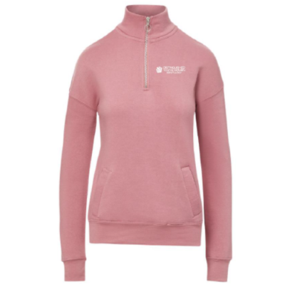 2XL ORCHID ICE Cloud Fleece Quarter-Zip Sweatshirt item