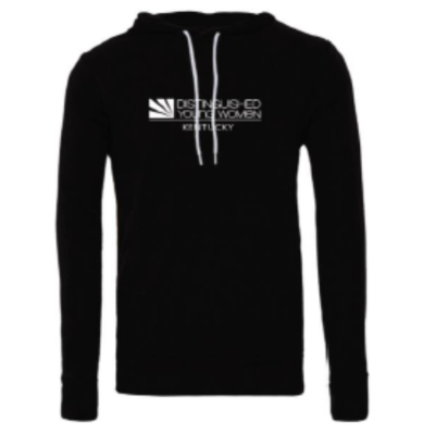 BLACK Sponge Fleece Hoodie item