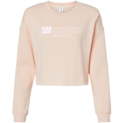 BLUSH Lightweight Crop Crewneck Sweatshirt item