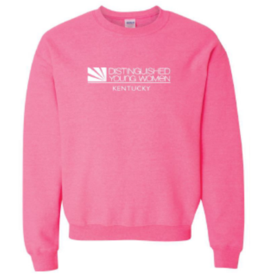 SAFETY PINK Heavy Blend Crewneck Sweatshirt item