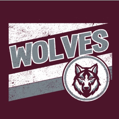 Maroon Wolves tshirt item