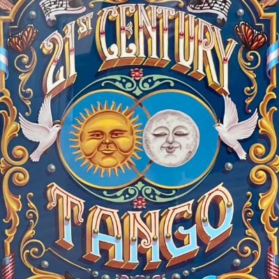 21st Century Tango Art- Framed Poster 21"x27" item