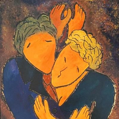 Couple Gicle print 10"x20" item