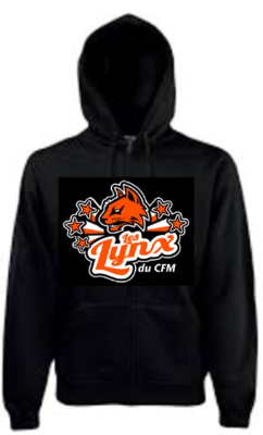 Chandail avec capuchon - Unisexe - noir item