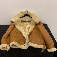 XL shearling bomber jacket item