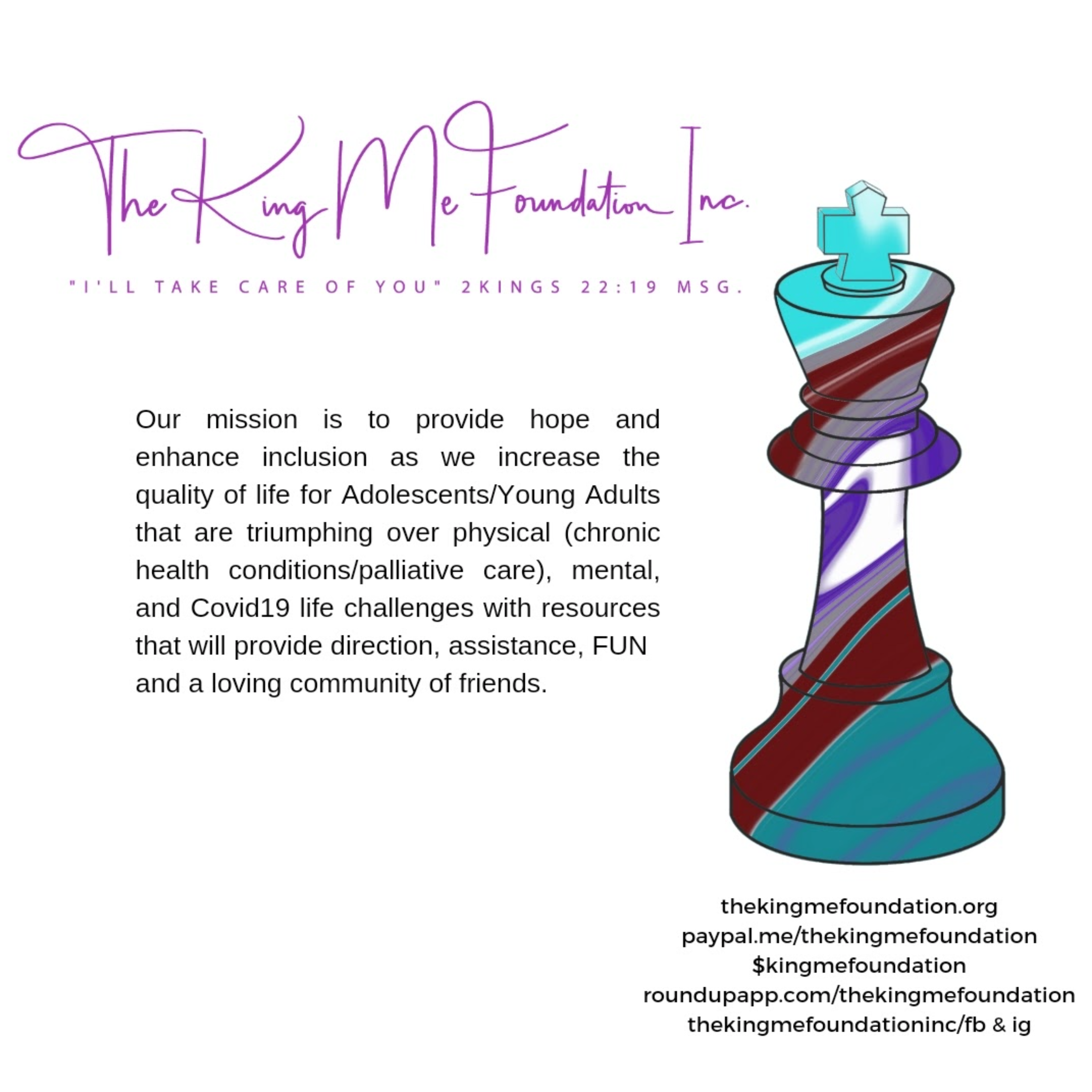 The King Me Foundation Inc