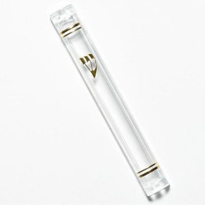 Mezuzah Scroll in Lucite Case - subsidized for Grad students item