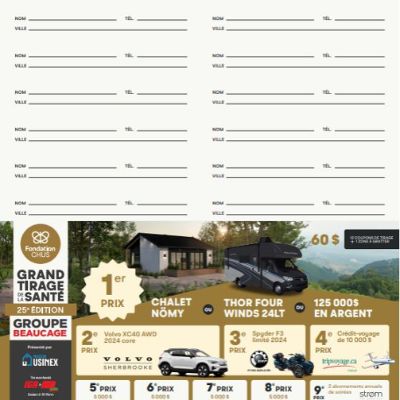 Billets (Spécial 25e édition) item