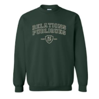 Crewneck relations publiques - Vert forêt item