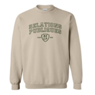 Crewneck relations publiques - Sable item