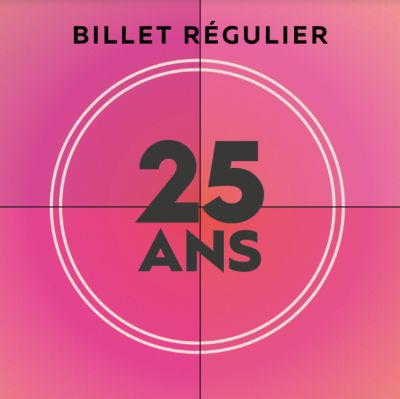 Billet régulier item