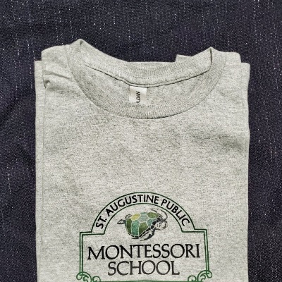 Adult x-large t-shirt grey item