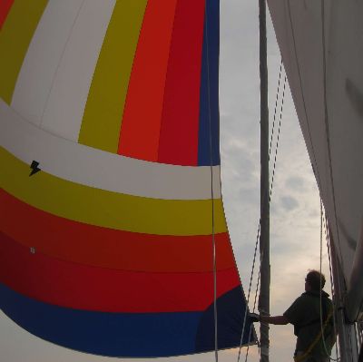 Ulmer Asymmetrical Spinnaker for Catalina 380 with ATN Sock item