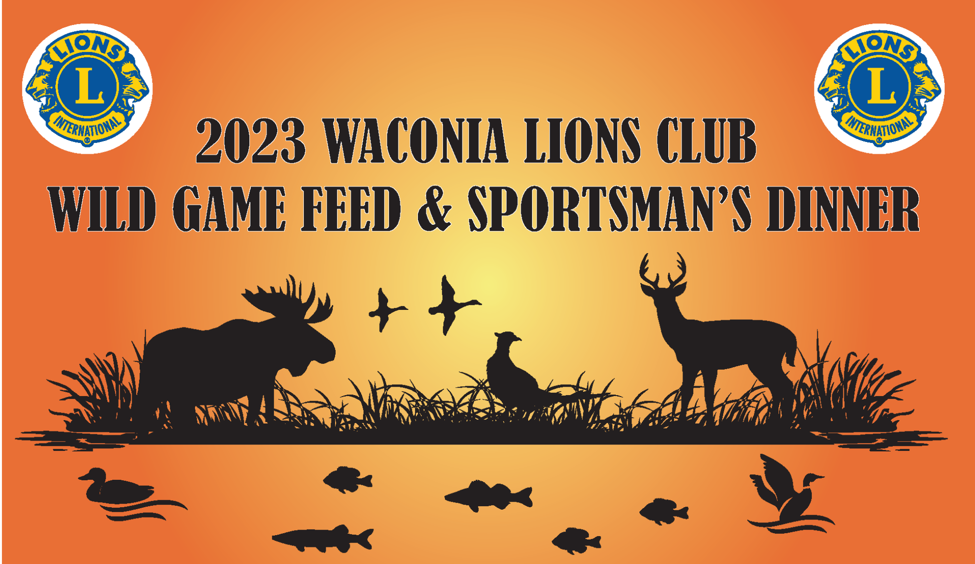 2023 Waconia Lions Club Wild Game Feed and Sportsman Dinner