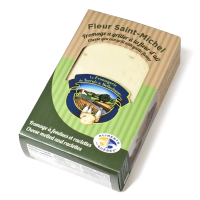 Le Fleur St-Michel- Fromage à griller à la fleur d'ail item