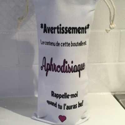 Sac à vin humoristique 1 item