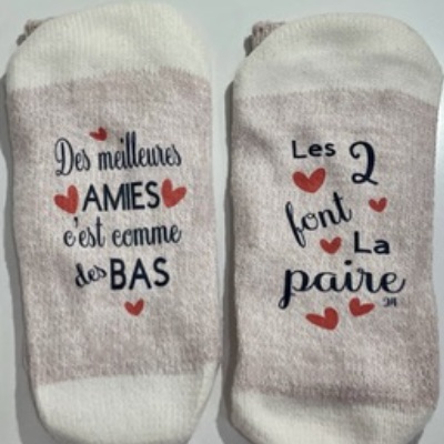 BAS ROSE - Les 2 font la paire item