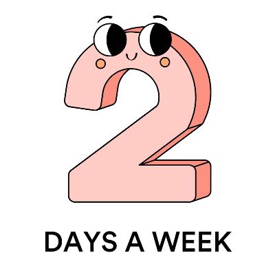 Two Days a Week item