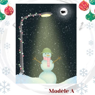 Option 1 - Carte à l'unité - Modèle A item