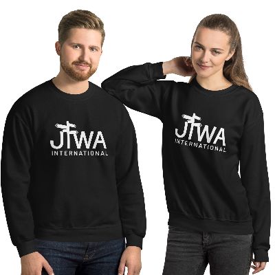 Unisex Black Crewneck Sweatshirt item
