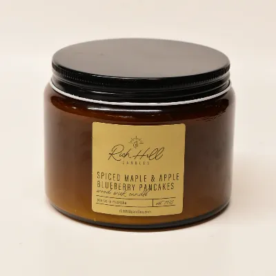 Spiced Apple & Maple Blueberry Pancakes  |  LARGE item