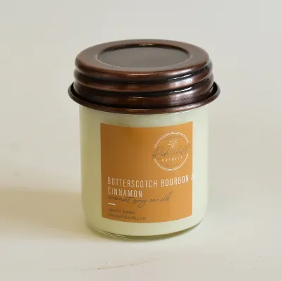 Butterscotch Bourbon & Cinnamon  |  SMALL Mason item