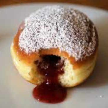 6 Strawberry Donuts item