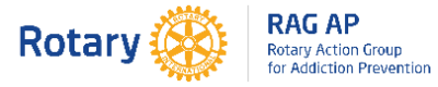 Rotary Action Group Addiction Prevention North America