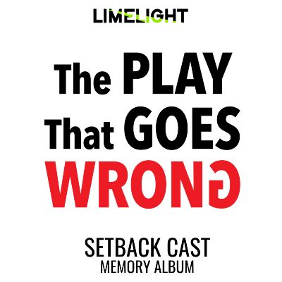 The Play That Goes Wrong Setback Memory Album item