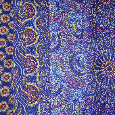 African Fabric Sampler item