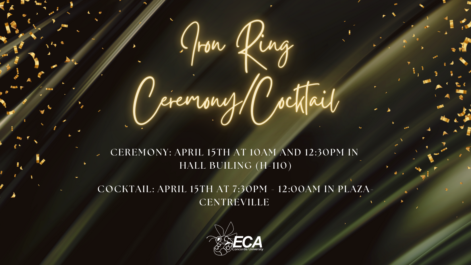 Winter 2023 Iron Ring Ceremony