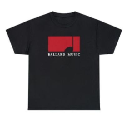 Ballard Music T-Shirt - Size Large Only item