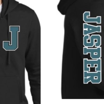 Adult Zip-Up Hoodie (Black Only) item