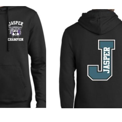 Adult Hoodie (Black Only - Front and Back) item