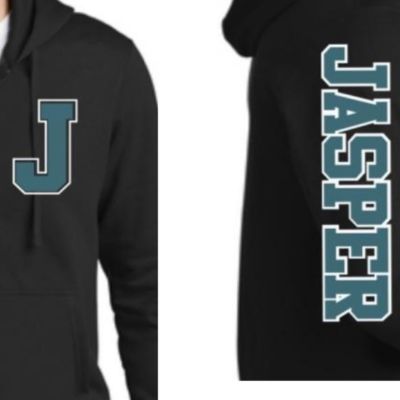 Youth Zip-Up Hoodie (Black Only) item