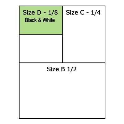 Player Ad - Size D (1/8 Page) - Business item