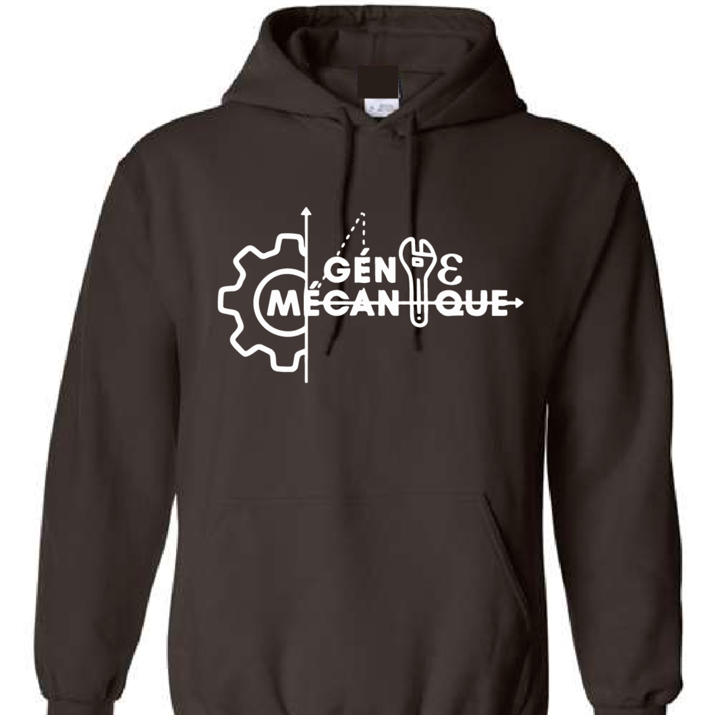 Hoodie chocolat item