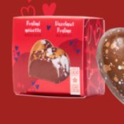 Cœur farci à la cerise ou praline item