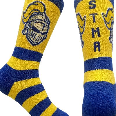Blue and Yellow Stripped Socks item