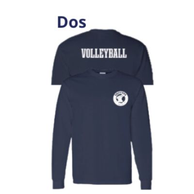 Nouveauté - Chandail à manche longue - Dos : Volleyball item