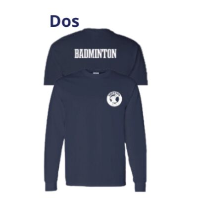 Nouveauté - Chandail à manche longue - Dos : Badminton item