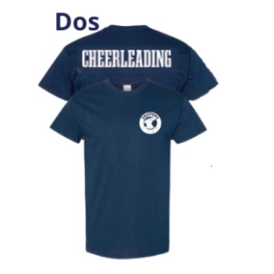 Nouveauté - Chandail à manche courte - Dos : Cheerleading item