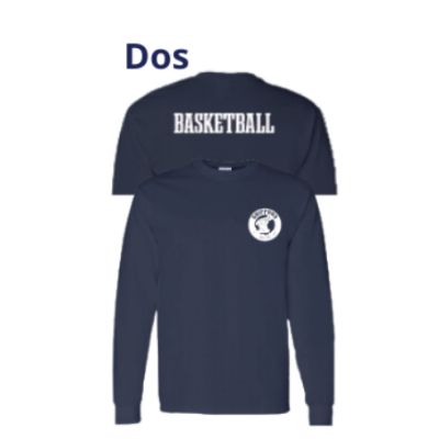 Nouveauté - Chandail à manche longue - Dos : Basketball item
