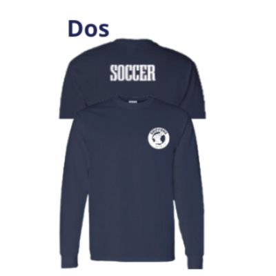 Nouveauté - Chandail à manche longue - Dos : Soccer item