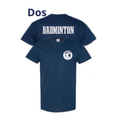 Nouveauté - Chandail à manche courte - Dos : Badminton item