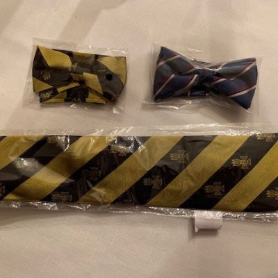 MD Black and Yellow Regular Long Tie item