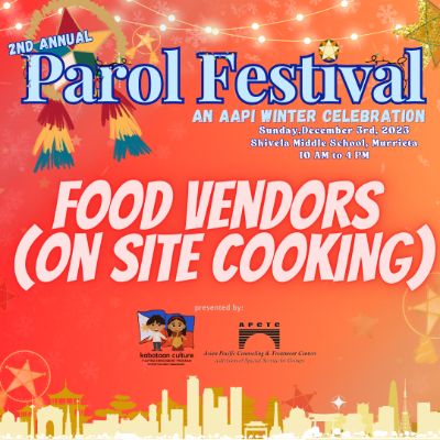 Food Vendors (On Site Cooking) item