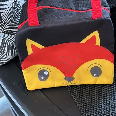 Mr Fox Lined lunch bag item