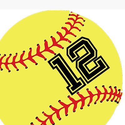 12U Softball Player item