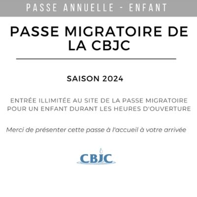 Passe annuelle - Enfant (5 à 12 ans) item